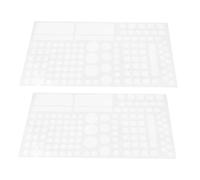 MAGICLULU 2hojas Pegatinas De Protección Solar Láminas Atenuadoras para Electrodomésticos Luces Led Cubiertas De Luz Bloqueadoras De Luz para Dispositivos Electrónicos