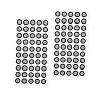 MAGICLULU 2hojas Puntos de Marcado del Escáner Película Reflectante Puntos de Referencia para Escaneo Marcadores de Reflexión Reflectantes Uso Escaneo