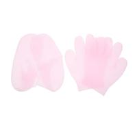 MAGICLULU 2pares Guantes y Calcetines Hidratantes de Gel para Manos y Pies Secos Reparación Profunda con Aceite Esencial Antideslizantes Reutilizables para Cuidado Nocturno y Pedicura Casa