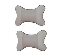 MAGICLULU 2piezas Almohada De Cuello Ergonómica Transpirable Para Coche Cojín De Soporte Cervical Alivia El Viajes Diseño Compacto y Portátil