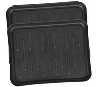 MAGICLULU 2piezas Bandeja para Zapatos y Botas De Interior Bandeja Multiusos De Plástico para Guardar Artículos Diversos Práctica para Macetas y Zapatos De Entrada