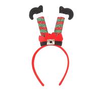 MAGICLULU 2piezas Diadema de Elfo de Tocados Navideños Diseño de Hada para Niñas Diadema de Moda para Fiesta de Navidad Estilo Aleatorio