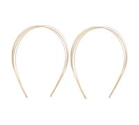 MAGICLULU 2piezas Diademas de Metal para Mujer Multicapa Diadema Fina Tocado de Boda Accesorios para Peinado Diseño Antideslizante para Novia Uso Eventos Especiales