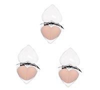 MAGICLULU 3 Cajas 2 Piezas Esponja Maquillaje Esponjas Aplicadoras Corrector Huevo Licuadora Esponja Limpieza Facial Sostenedor La Borla Esponja Base Rosa Ocultador Constituir