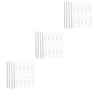 MAGICLULU 3 Juegos Varilla giratoria del Obturador Curtain Rod Curtain Pole cortinero Ganchos para Cortinas Varillas de persianas para Ventanas Varita ciega Transparente páginas