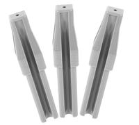 MAGICLULU 3 piezas Afilador Manual para Lápices de Cejas Herramienta Auxiliar Plástico para Mujeres Compacto Duradero y Fácil de Usar para Perfilador Cejas