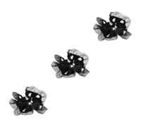 MAGICLULU 3 Piezas Anillo De Pelo Tocado De Niña Tubos Vacíos a Granel Cuerdas Para El Cabello Tocado De Mujer De Caballo Liga Para El Cabello Rubor Chica Organdí Elasticidad