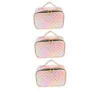 MAGICLULU 3 Piezas Bolsa de Almacenamiento Multifuncional escobilla rozalen Bolsa de Almacenamiento de Cepillo Bolsas de cosméticos portátiles Bolso de Cosméticos Bolsas de Viaje portalápiz