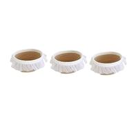 MAGICLULU 3 Piezas Cesta Almacenamiento Pinceles Maquillaje Linda Canasta Almacenamiento Cestas Almacenamiento Cuerda Cestas Tejidas Tocador Constituir Cuerda Algodón