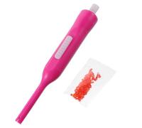 MAGICLULU 3 Piezas Clip para Gusanos de Sangre de Plástico | Herramienta Limpia sin Tocar el Gusano Rojo, Uso Exterior, Suministros de Cebo, Equipo Práctico