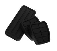 MAGICLULU 3 Piezas Cubiertas para de Coche Antideslizantes Resistentes al Desgaste para Acelerador Freno Embrague Diseño Ajustado para Conducción Diaria y Largos