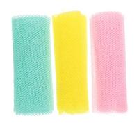 MAGICLULU 3 piezas Esponjas Exfoliantes Africanas Redes para Ducha y Exfoliación Corporal Estropajo Ligero para Espalda Cuello y Hombros Limpieza Profunda y para Piel