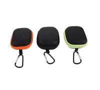 MAGICLULU 3 Piezas Estuche Portátil para Aceites Esenciales Compartimentos Funda Rígida EVA Resistente Golpes para Botellas de Organizador de Aromaterapia para Viajes y Uso Diario de Verde
