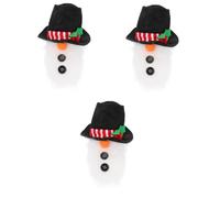 MAGICLULU 3 Piezas Juego de Botellas navideñas decoração Christmas Decor vinhos acessorios Wine Accessories decoración Fiesta decoración de Vino Tapas de Botellas de Vino paño