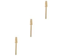 MAGICLULU 3 Piezas pulidor de uñas herramientas para uñas accesorio de arte de uñas xherramienta pedacitos de arte de uñas cabeza de pulido de manicura pulidora perforar fragmentos plástico