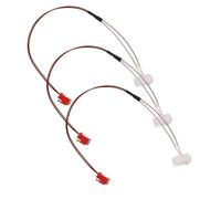 MAGICLULU 3 Piezas Sensor de Temperatura Cerámico para Calefacción de Estacionamiento Diésel Conector Cuadrado Líneas Sensor de Calefacción de Estacionamiento Compatible de Aire Chino