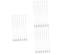 MAGICLULU 3 Series Varilla De Persiana Veneciana Vertical Vara Accesorios Ciego Varitas Poste De Ventana Gancho De Varita Ciega Varita Inclinable El Plastico Transparent 8 Piezas X 3