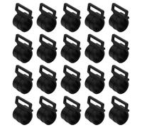 MAGICLULU 30 Ganchos de Conexión para Postes de Tienda de Campaña Abrazaderas de Toldo de Plástico Clip en Forma de C Ligero y Portátil Accesorios para Camping y Senderismo Pack de 30