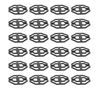 MAGICLULU 30 Piezas De Sujetadores Para Fundas De Asientos De Coche Placa De Ciruela Tarjeta De Plástico Clip De Bloqueo Fijo Para Asientos De Coche Alfombrilla Reposacabezas