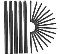 MAGICLULU 30 Piezas Recarga De Pluma Punta De Repuesto Puntas De Reemplazo De Lápiz Óptico Reemplazo Útil De La Pluma Plumillas WA-One WAN-nibs Portátil Tablero Pintado a Mano El Plastico