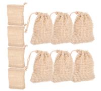 MAGICLULU 30 Piezas Red De Burbujas Jabón Corporal En Barra Depurador De Cuerpo Africano Esponja De Red Africana Ahorrador Puesto De Globos Bolsillo Sisal Cordón Ramina África