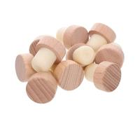 MAGICLULU 30 Piezas Tapones de Corcho T para Botellas de Reutilizables de Madera de Haya Tapón de Sellado Natural Duraderos para Conservación y Proyectos DIY