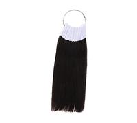 MAGICLULU 30piezas Muestras De Color De Cabello Natural Mechones De Pelo Para Pruebas De Color Reutilizables y Fáciles De Usar Para Salones y Estilistas