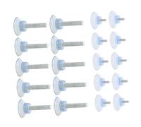 MAGICLULU 32 Piezas Almohadillas Niveladoras Ajustables Ventosa de PVC para Patas de Muebles Tornillo M5 M6 M8, Antivibración y Antideslizante para Mesas de Té y Muebles Hogar