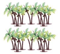 MAGICLULU 36 Piezas Árbol Artificial Miniatura Decoración Paisajística para Mesas de Mini Árbol de Plástico para Dioramas y Escenarios de Trenes