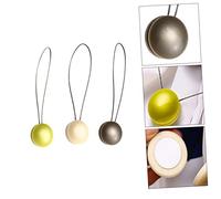 MAGICLULU 3piezas Cierre Magnético Cortina Ojo De Gato Clips Abrazaderas Hebilla Imán Decoración Moderna