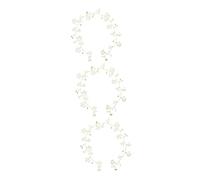 MAGICLULU 3piezas Diadema De Novia Cristales y Perlas Para Boda Tocado De Cabello De Accesorio De Boda Elegante y Para Novias y De Honor