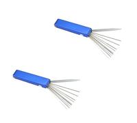 MAGICLULU 3Piezas Herramienta De Limpieza De Boquillas De Soldadura Inoxidable Para Motores De Motocicletas y Desbrozadoras