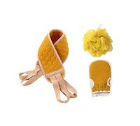 MAGICLULU 3piezas Toalla De Baño Trasera Esponja De Baño Esponja De Ducha Toalla De Ducha Larga