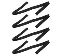 MAGICLULU 4 Correas de Amarre para Scooter Eléctricas, Cinchas Ajustables de Nylon Negro 25x700 Mm, Juego de 4 Unidades Antideslizantes para Sujeción Segura y Transporte en Deportes al Aire