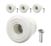 MAGICLULU 4 Juegos de Topes de Puntera para Patines Freno de Patín Cuádruple, Material PU Ligero y Fácil Control, Ideales para Patinaje Indoor y Pistas de Hielo