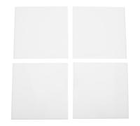 MAGICLULU 4 Láminas de Difusor de Luz LED para Techo, Panel Acrílico de Color Claro 150×150 Mm Grosor 3 Mm, Cubiertas para Iluminación Suave en Hogar, Oficina y Espacios de Trabajo