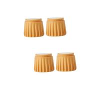 MAGICLULU 4 Piezas ancla de cabecera topes de cabecero para pared sin tornillo soporte de cama telescopico tapón de pared de cabecero tapones de cama Silenciar limitador émbolo