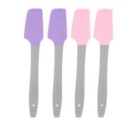 MAGICLULU 4 Piezas Espátula Depilatoria de Silicona, Aplicador de Crema, Pp, Antideslizante y Cómodo de Sujetar, para Uso Hogar
