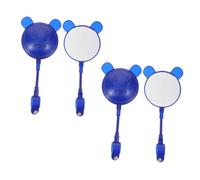 MAGICLULU 4 piezas Espejo Retrovisor Manillar para Bicicleta Infantil Azul para Patinete y Bicicleta Equilibrio Fácil de Instalar Accesorio Seguro y Decorativo