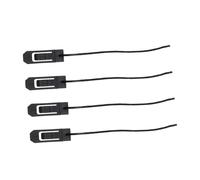 MAGICLULU 4 Piezas Hebillas para Aletas de Tabla Inflable Accesorios Resistente para Paddle Surf Kayak y Canoa Fijación Segura para Quillas de Surf y Longboard