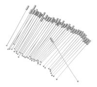 MAGICLULU 40 Piezas Broches de Seguridad Largos de Cobre Alfileres Resistentes para Ropa y Sombreros Prácticos para Uso Diario y Ocasiones Formales