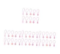 MAGICLULU 40 Piezas cuerda de pelo sostenedor de la de caballo de las niñas gomas para el cabello tiara lazos para el cabello de calidad cuerdas para la cabeza niñita Poseedor