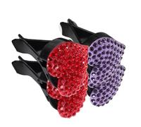 MAGICLULU 4piezas Clips Aromáticos Para Rejilla De Ventilación De Coche Diseño De Corazón Decoración Práctica
