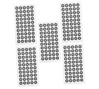 MAGICLULU 5 Hojas Marcador de Punto de Referencia para Escáner Puntos de Marcado Reflectantes de Película de Espesor por Hoja Total Marcadores de Reflexión para Escaneo