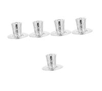 MAGICLULU 5 Juegos Juego de Copas de oración. Vaso de Cerveza Copa de shabat Vasos de Whisky judía festables considerado Taza de ofrenda de Metal Sagrada de Zinc