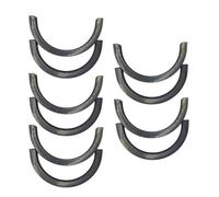 MAGICLULU 5 Pares de Protectores de Bordes para Patineta Longboard en Forma de U, Tiras Anticolisión de Plástico Duradero, Protección para Cubierta y Nariz, Accesorios para Skateboarding