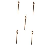 MAGICLULU 5 Piezas agitador horquilla sándalo pinzas para el cabello para mujer accesorio para el cabello decoración vintage accesorios pelo exquisita horquilla tocado hanfu delicado