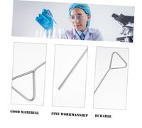 MAGICLULU 5 piezas Barras Esparcidoras de Acero Inoxidable para Laboratorio Herramienta Práctica Resistente la Oxidación Diseño sin Bordes para Aplicación Uniforme Celular