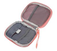 MAGICLULU 5 Piezas Botiquín De Primeros Auxilios De Mano Bolsas De Medicina Bolsa De Almacenamiento De Medicina De Emergencia Organizador De Inserciones De Bolsos Neceser Tela Oxford Rosa