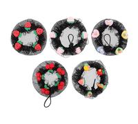 MAGICLULU 5 Piezas Donut Hair Buns For Invisible Ballet Bun Maker Hair Net Lightweight And Comfortable For Dance Recitals And Practice